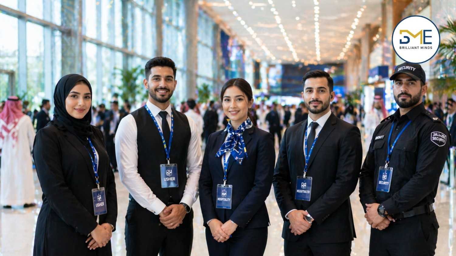 BM Events staffing highlights at events in Saudi Arabia