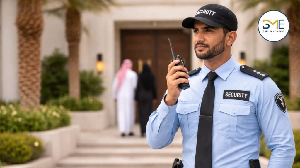 temporary security staff Saudi Arabia