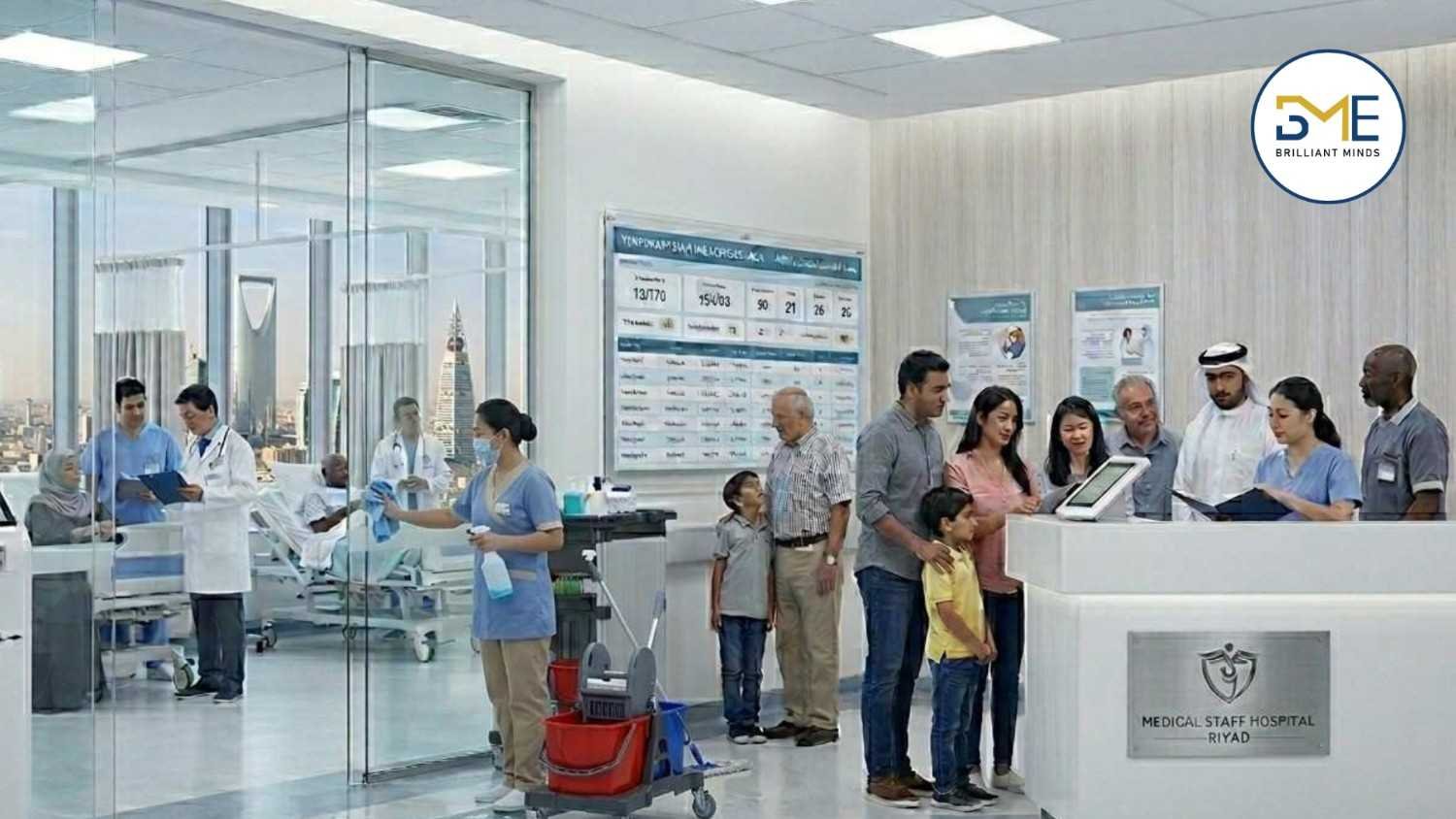 Certified medical staff and nurses provided by BM Events in Saudi Arabia