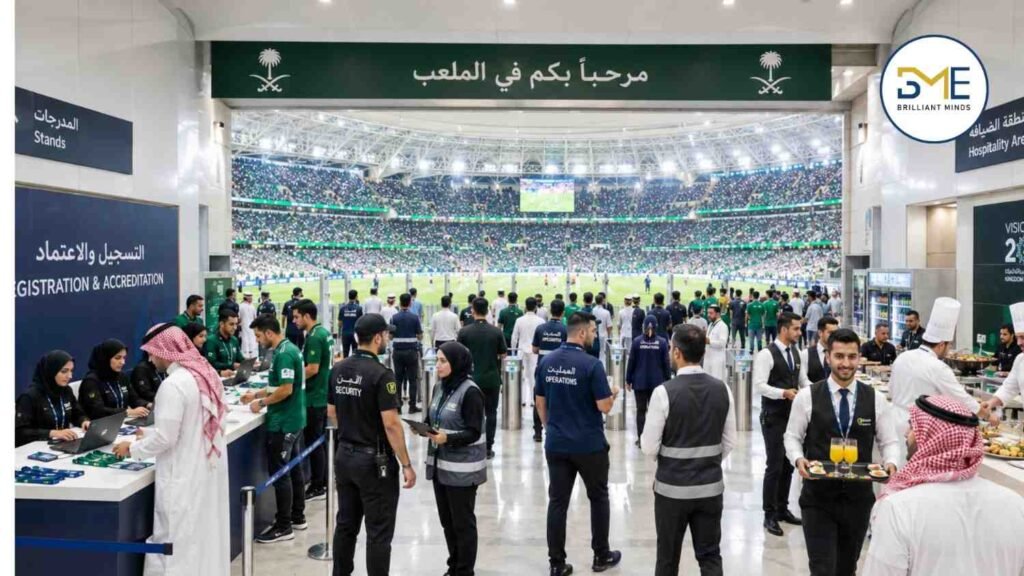 Sports & Stadium Staffing Services in Saudi Arabia